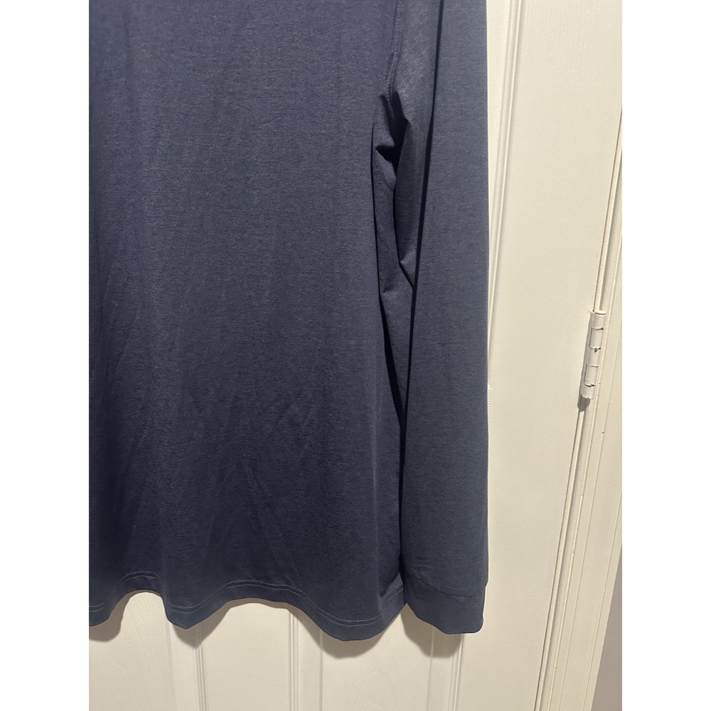 Rhoback The Big Easy Long Sleeve Performance Polo Blue XXL - Picture 7 of 9